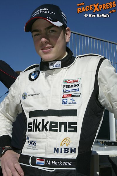 Mathijs Harkema in Formula BMW Europe